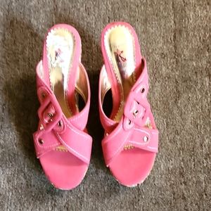 Kayleen Wedge Sandals by Los Angeles